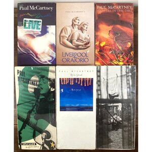 Paul McCartney Sealed Long Box CD Lot 6 Tripping Live Unplugged Off The Ground